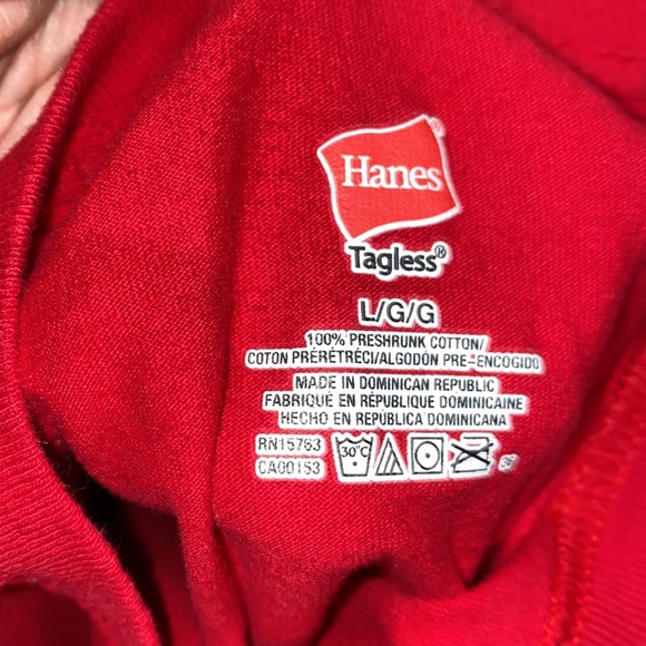 Arizona Cardinals Stand For The Flag Kneel For The Cross S/S Tee Large Hanes - Picture 9 of 9